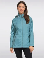 Weather-Resistant Sherpa Lined Drawstring Waist Recycled Anorak by Free Country