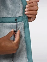 Weather-Resistant Sherpa Lined Drawstring Waist Recycled Anorak by Free Country