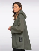 Short Chic Ultralight Windshell Oversized Jacket by Froccella