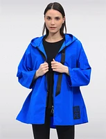 Short Chic Ultralight Windshell Oversized Jacket by Froccella