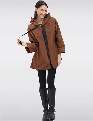 Short Chic Ultralight Windshell Oversized Jacket by Froccella