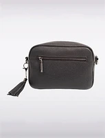 Diana 3-in-1 Quilted Vegan Leather Zip Crossbody With Changeable Straps by Sokos