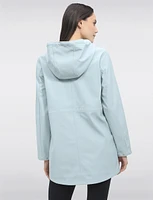 Standout Durable Water-Repellent Hooded Parka Raincoat by Vero Moda