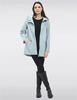 Standout Durable Water-Repellent Hooded Parka Raincoat by Vero Moda