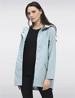 Standout Durable Water-Repellent Hooded Parka Raincoat by Vero Moda