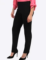 Versatile Straight Leg Stretchy Slacks by Amani Couture