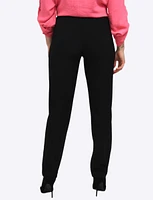 Versatile Straight Leg Stretchy Slacks by Amani Couture