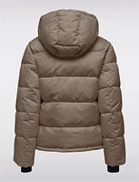 Arctic Slim Featherless Down Puffer Jacket with Removable Hood by Only