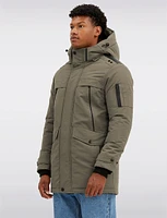 Vegan Eco Down Long Parka by Point Zero