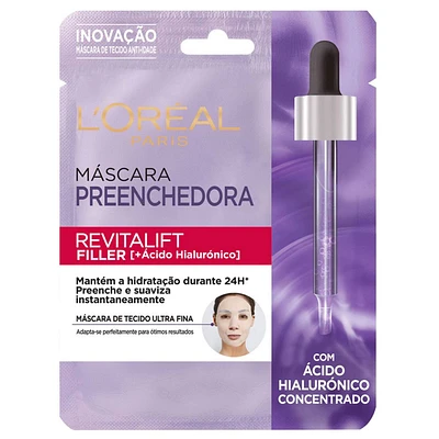 Máscara Facial de Tecido Revitalift Filler Preenchedora