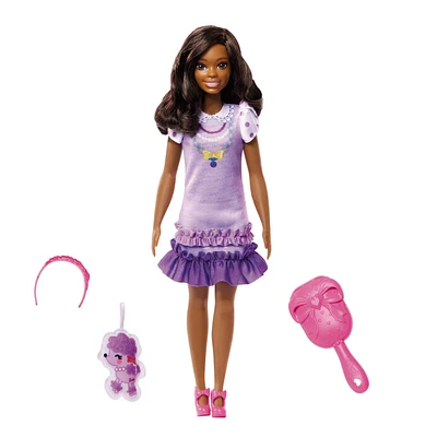 My First Barbie - Boneca Morena com Poodle