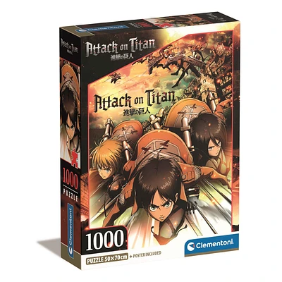 Puzzle Attack On Titan 1000 Peças