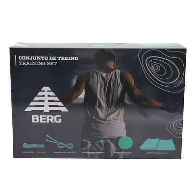 Conjunto de 5 Peças Yoga Verde