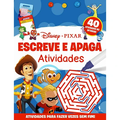 Disney Pixar: Escreve e Apaga - Atividades