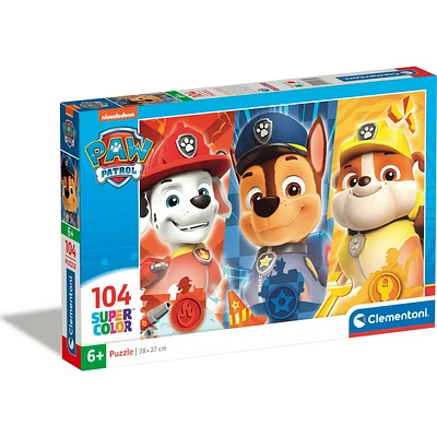 Puzzle Patrulha Pata 104 Peças