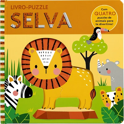 Livro-Puzzle: Selva