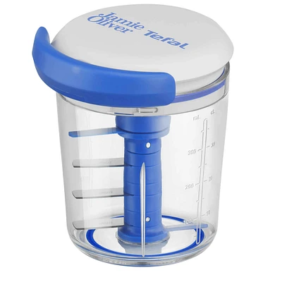 Picadora Manual Azul e Branco 450ml Jamie Oliver Chop&Shaker