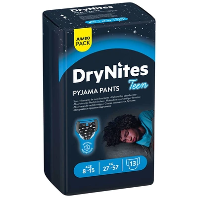 Cuecas DryNites Menino 27-57kg 8-15 Anos