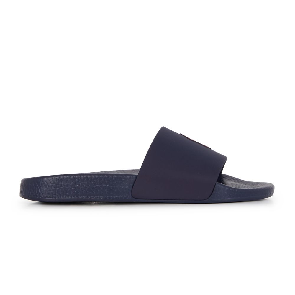 Polo Slide Marine/rouge