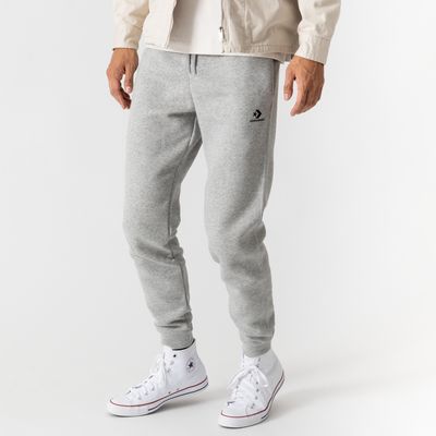 Pant Jogger Star Chevron Embroidered Gris