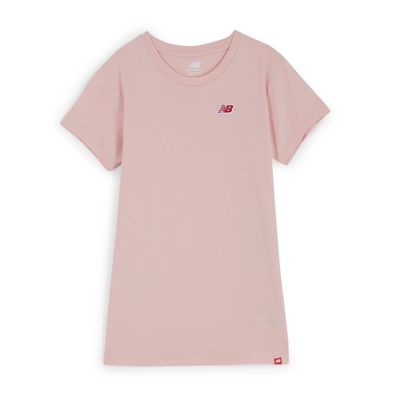 Tee Shirt Red Logo Nb Wmn  Rose
