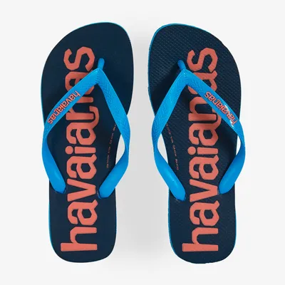 Top Logomania 2 Bleu/orange