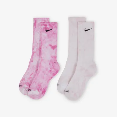 Chaussettes X2 Crew Washed Rose