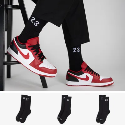 Chaussettes X3 Crew Essential 23 Noir
