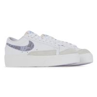 Blazer Low Platform Snake Blanc/bleu