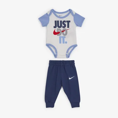 2 Pc Set Pant & Bodysuit Fastfall Bleu