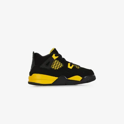 Air Jordan 4 Retro Noir/jaune
