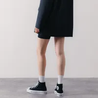 Short Bike Wordmark Noir