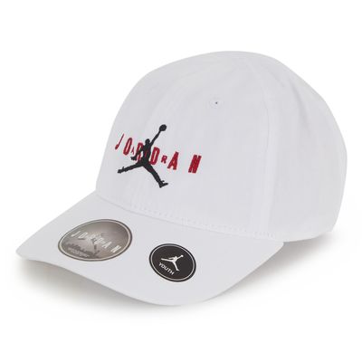 Jordan Strapback Cap  Blanc/rouge/noir