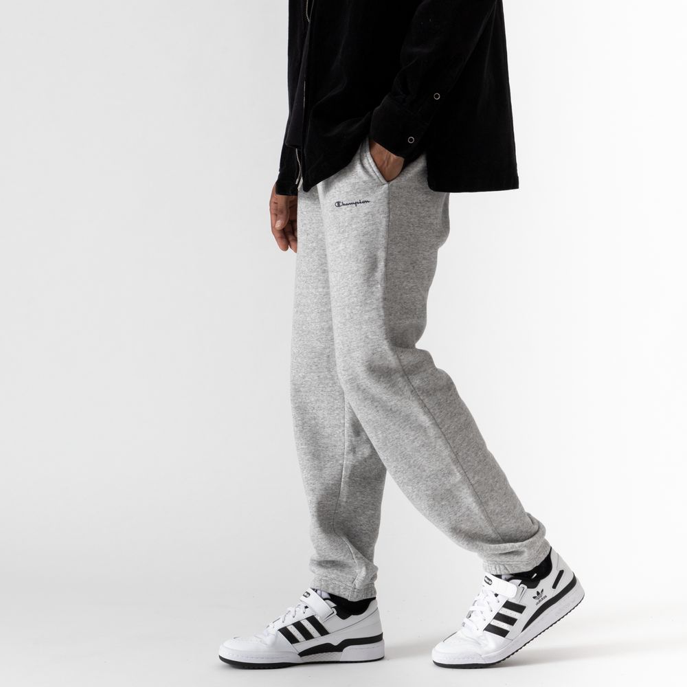 Pant Jogger Script Elastic Cuff Gris