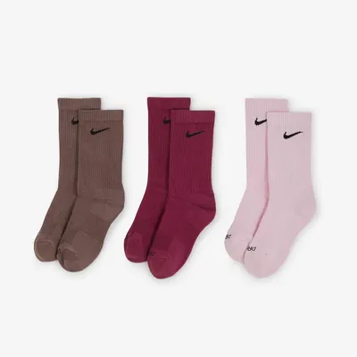Chaussettes X3 Crew Solid Color Rose/multicolore