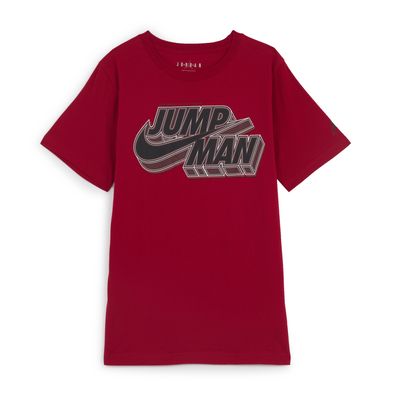 Jumpman Short Sleeve Graphic T-shirt Rouge/noir