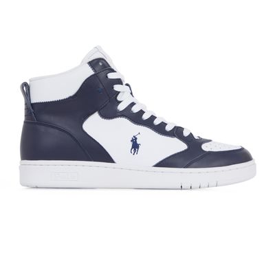 Polo Court High  Blanc/marine