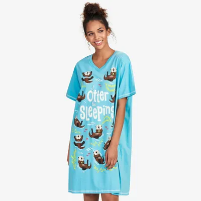 I Otter Be Sleeping Sleepshirt by Hatley