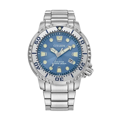 Citizen Promaster Dive with 44MM Stainless Steel Case and Bracelet. BN0165-55L