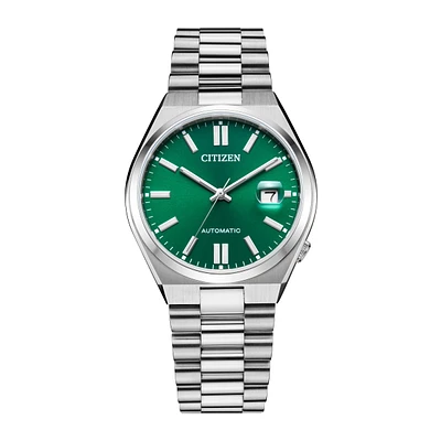 Citizen Tsuyosa 40MM Green Automatic Watch. NJ0150-56X