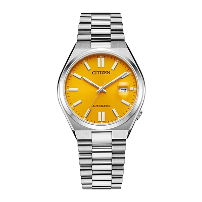 Citizen Tsuyosa 40MM Yellow Dial Automatic Watch. NJ0150-56Z