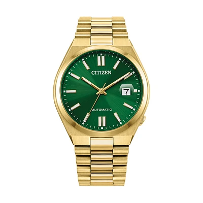 Citizen Tsuyosa 40MM Green Dial Automatic Watch. NJ0152-51X