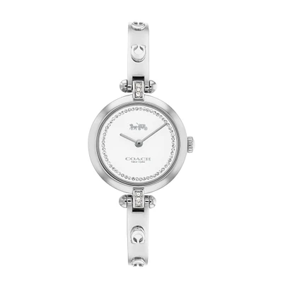 Coach Cary Crystal Accent 26MM Dial Stainless Steel Watch. 14504081