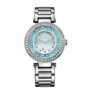 Juicy Couture with 38X38 MM Blue Watch Band; 1901330