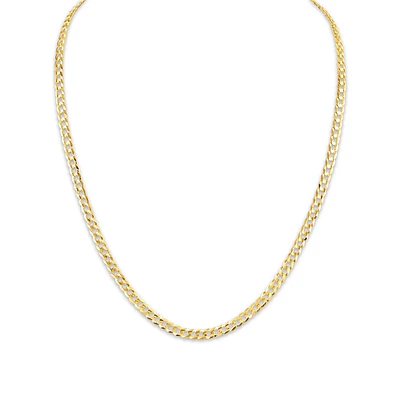 10KT Yellow Gold 20-inch 4.7MM Curb Chain