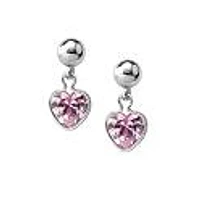 Kiddie Kraft Sterling Silver Heart Earrings