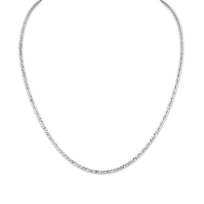 Sterling Silver 18-inch 2.2MM Sparkle Chain