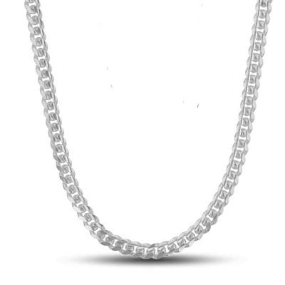 Sterling Silver 24-inch 6.25MM Miami Cuban Link Chain