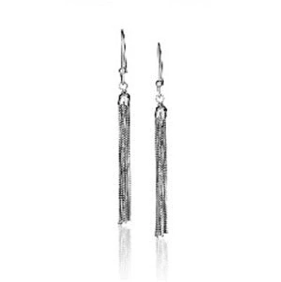 Sterling Silver Tassel Earrings