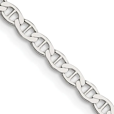 Sterling Silver 16-inch 3.1MM Anchor Link Flat Chain